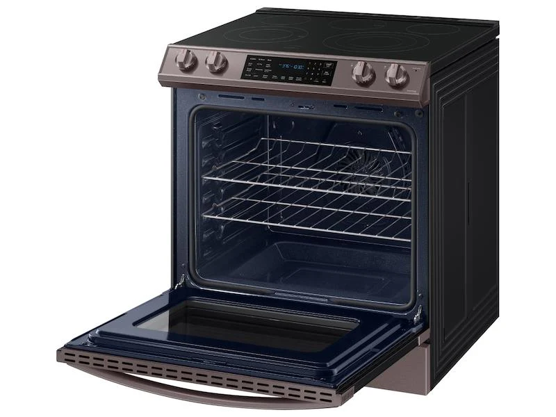 Samsung NE63T8511ST 6.3 cu. ft. Smart Slide-in Electric Range with Air Fry in Tuscan Stainless Steel - Image 10