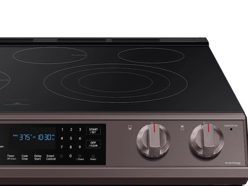 Samsung NE63T8511ST 6.3 cu. ft. Smart Slide-in Electric Range with Air Fry in Tuscan Stainless Steel - Image 7