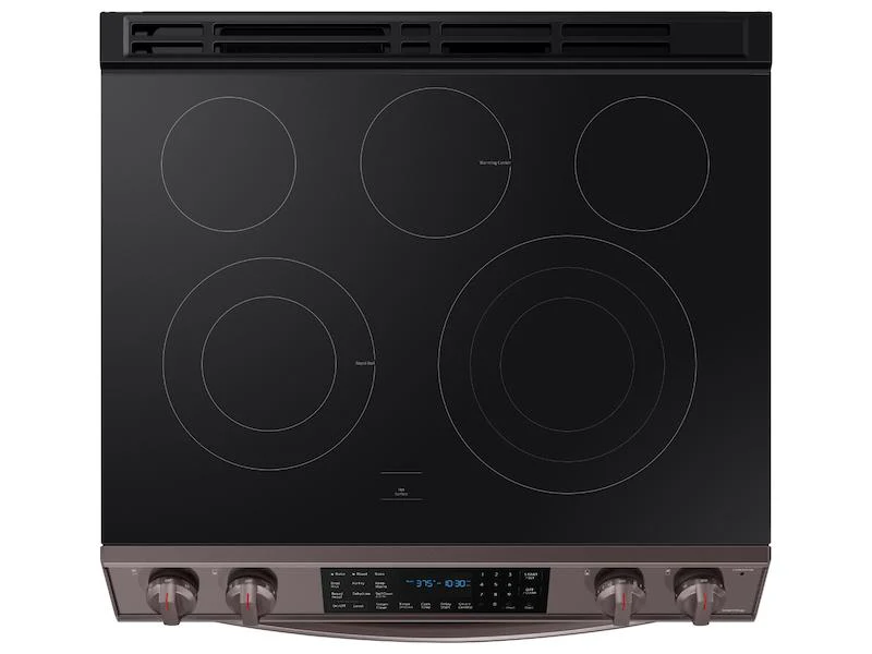 Samsung NE63T8511ST 6.3 cu. ft. Smart Slide-in Electric Range with Air Fry in Tuscan Stainless Steel - Image 8