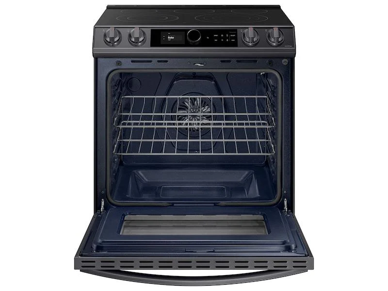 Samsung NE63T8711SG 6.3 cu ft. Smart Slide-in Electric Range with Smart Dial & Air Fry in Black Stainless Steel - Image 4