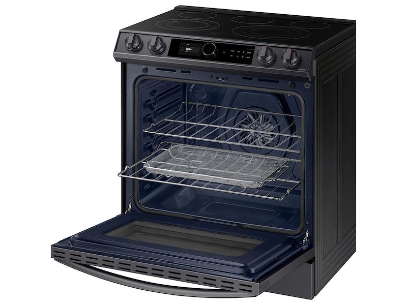 Samsung NE63T8711SG 6.3 cu ft. Smart Slide-in Electric Range with Smart Dial & Air Fry in Black Stainless Steel - Image 9
