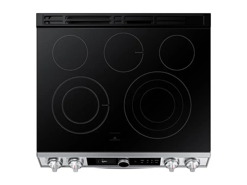 Samsung 6.3 cu ft. Smart Slide-in Electric Range with Smart Dial - Image 6