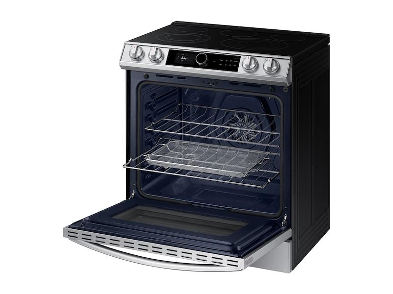 Samsung 6.3 cu ft. Smart Slide-in Electric Range with Smart Dial - Image 8