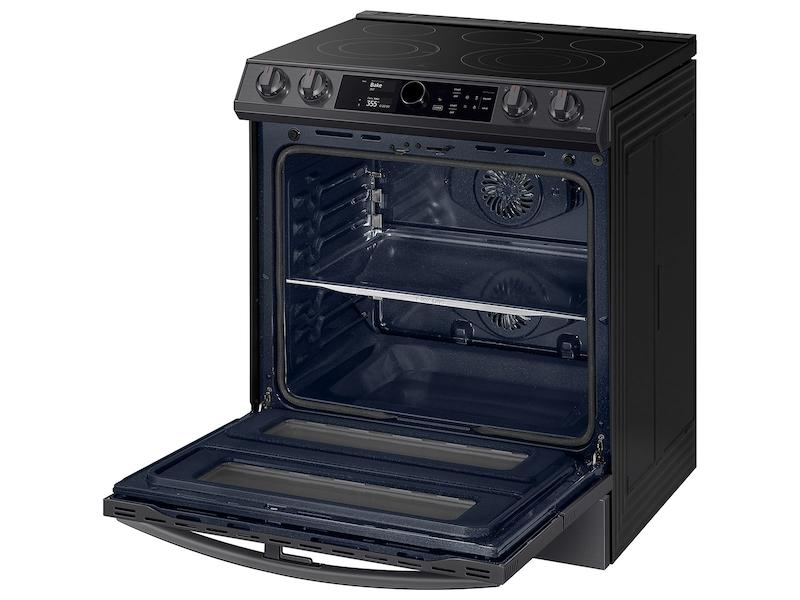 Samsung 6.3 cu ft. Smart Slide-in Electric Range with Smart Dial, Air Fry, - Image 10