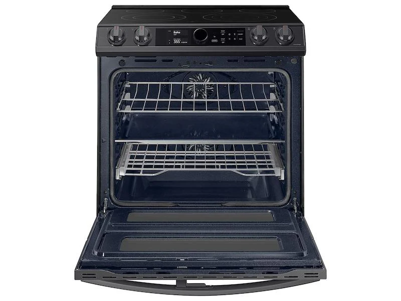 Samsung 6.3 cu ft. Smart Slide-in Electric Range with Smart Dial, Air Fry, - Image 4