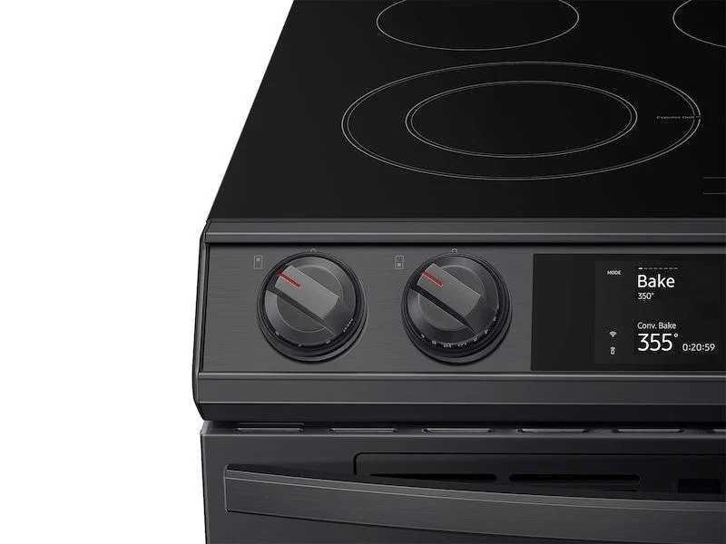 Samsung 6.3 cu ft. Smart Slide-in Electric Range with Smart Dial, Air Fry, - Image 6