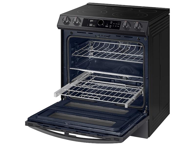 Samsung 6.3 cu ft. Smart Slide-in Electric Range with Smart Dial, Air Fry, - Image 9