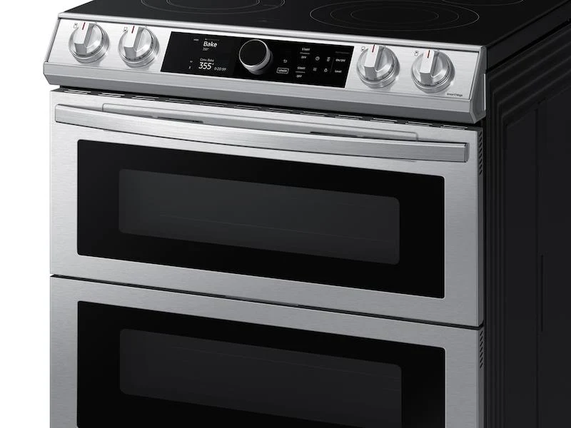 6.3 cu ft. Smart Slide-in Electric Range with Smart Dial, Air Fry, & Flex Duo™ in Stainless Steel - Image 5