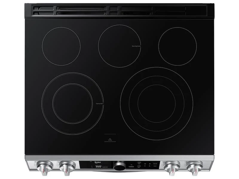 6.3 cu ft. Smart Slide-in Electric Range with Smart Dial, Air Fry, & Flex Duo™ in Stainless Steel - Image 7