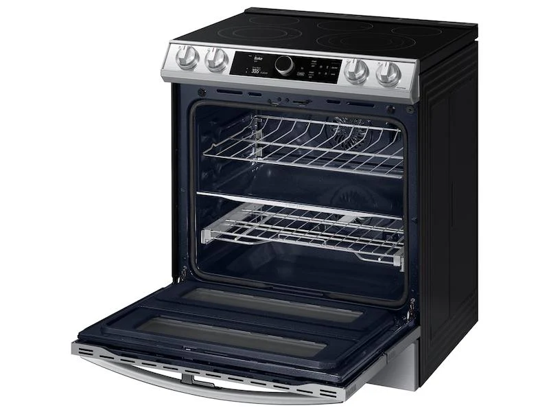 6.3 cu ft. Smart Slide-in Electric Range with Smart Dial, Air Fry, & Flex Duo™ in Stainless Steel - Image 8