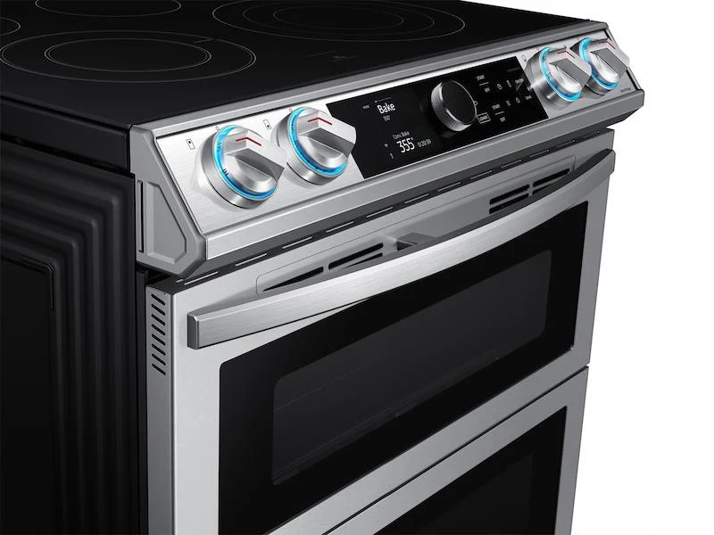Samsung 6.3 cu ft. Smart Slide-in Electric Range with Smart Dial, Air Fry, - Image 10