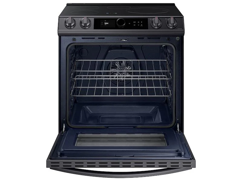 Samsung NE63T8911SG 6.3 cu. ft. Smart Slide-in Induction Range with Smart Dial & Air Fry in Black Stainless Steel - Image 4