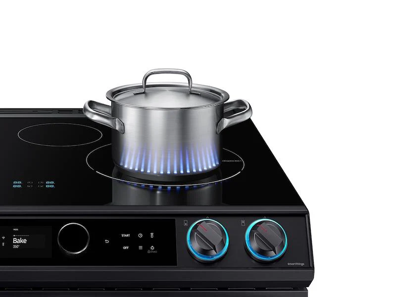 Samsung NE63T8911SG 6.3 cu. ft. Smart Slide-in Induction Range with Smart Dial & Air Fry in Black Stainless Steel - Image 6