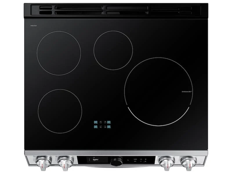 Samsung 6.3 cu. ft. Smart Slide-in Induction Range with Smart Dial - Image 7