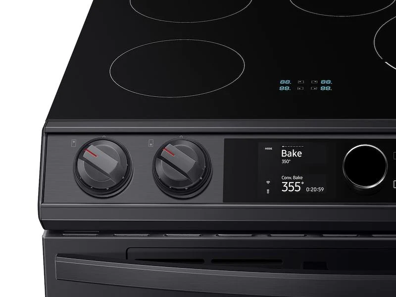 6.3 cu. ft. Smart Slide-in Induction Range with Flex Duo™, Smart Dial & Air Fry in Black Stainless Steel - Image 6