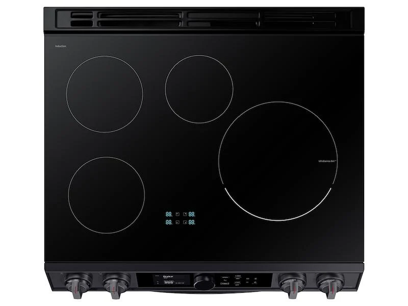 6.3 cu. ft. Smart Slide-in Induction Range with Flex Duo™, Smart Dial & Air Fry in Black Stainless Steel - Image 7