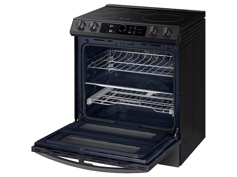 6.3 cu. ft. Smart Slide-in Induction Range with Flex Duo™, Smart Dial & Air Fry in Black Stainless Steel - Image 8