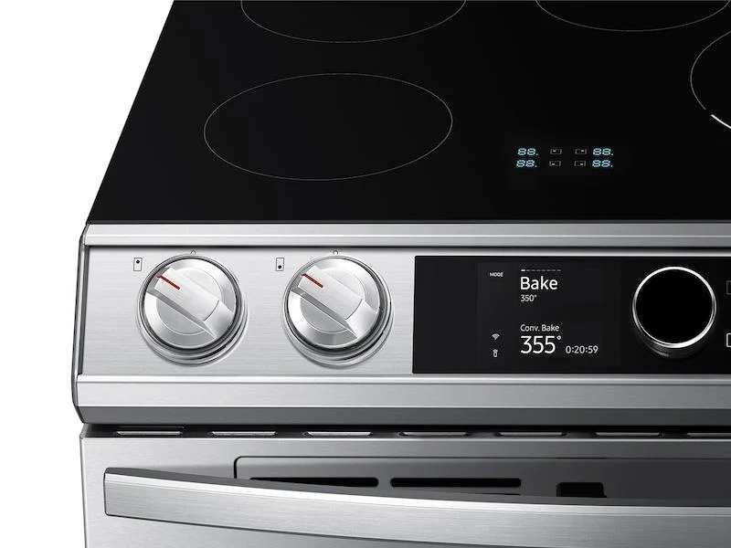 Samsung 6.3 cu. ft. Smart Slide-in Induction Range with Flex Duo™, Smart Dial - Image 6