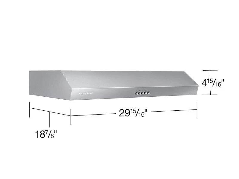 Samsung NK30B3500US 30" Under Cabinet Hood in Stainless Steel - Image 2