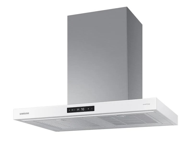 Samsung NK30CB700W12AA 30" Bespoke Smart Wall Mount Hood with LCD Display in Clean White - Image 4