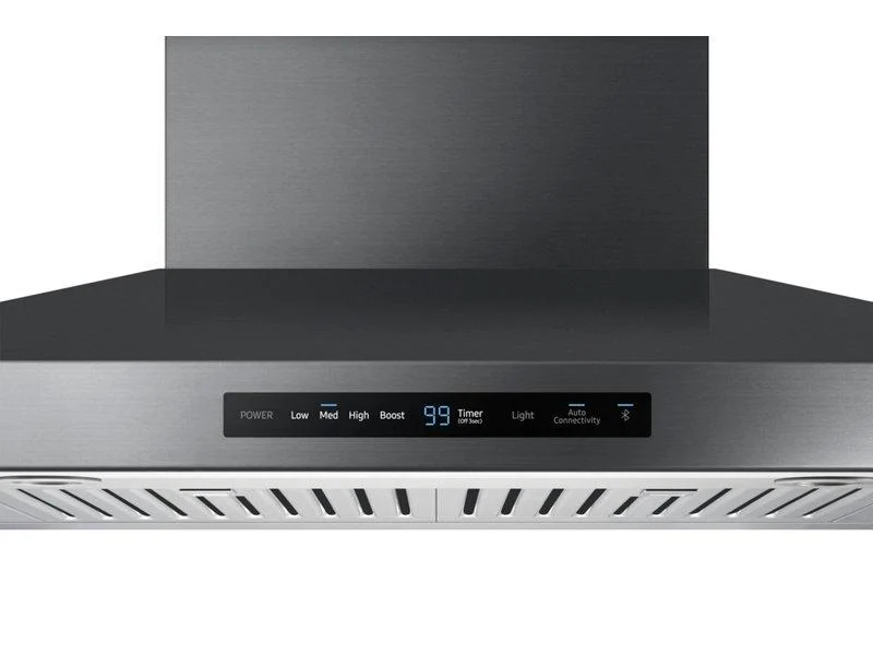 Samsung 30" Wall Mount Hood in Black Stainless Steel - Image 5