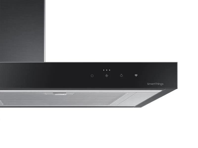Samsung NK36CB600W33AA 36" Bespoke Smart Wall Mount Hood in Clean Deep Charcoal - Image 6