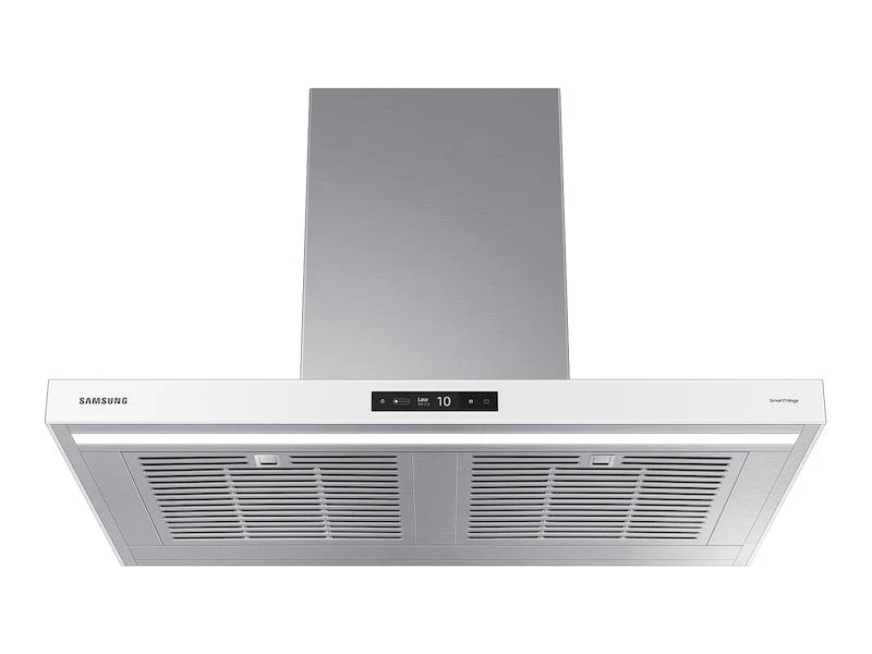 Samsung NK36CB700W12AA 36" Bespoke Smart Wall Mount Hood with LCD Display in Clean White - Image 5