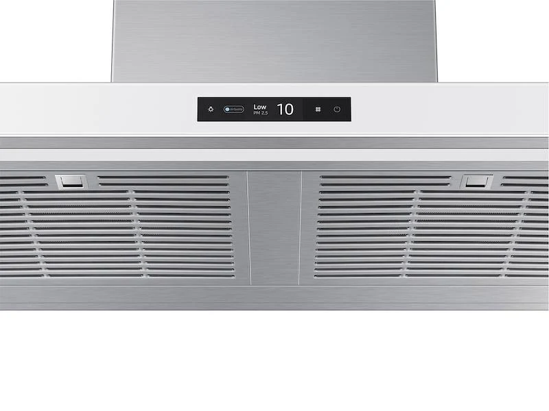 Samsung NK36CB700W12AA 36" Bespoke Smart Wall Mount Hood with LCD Display in Clean White - Image 6