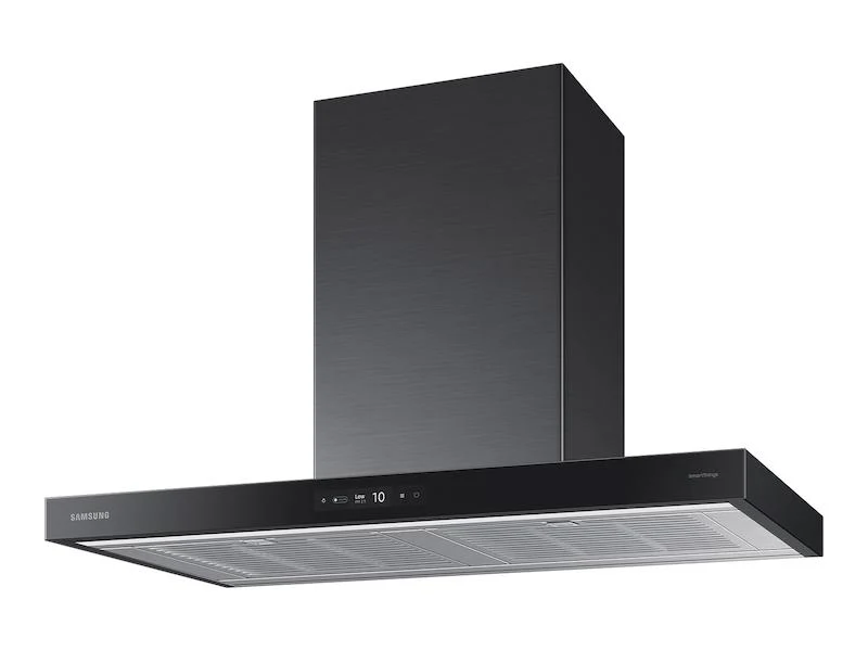 Samsung NK36CB700W33AA 36" Bespoke Smart Wall Mount Hood with LCD Display in Clean Deep Charcoal - Image 4