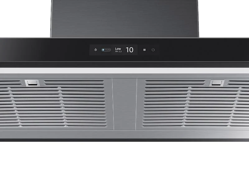 Samsung NK36CB700W33AA 36" Bespoke Smart Wall Mount Hood with LCD Display in Clean Deep Charcoal - Image 6