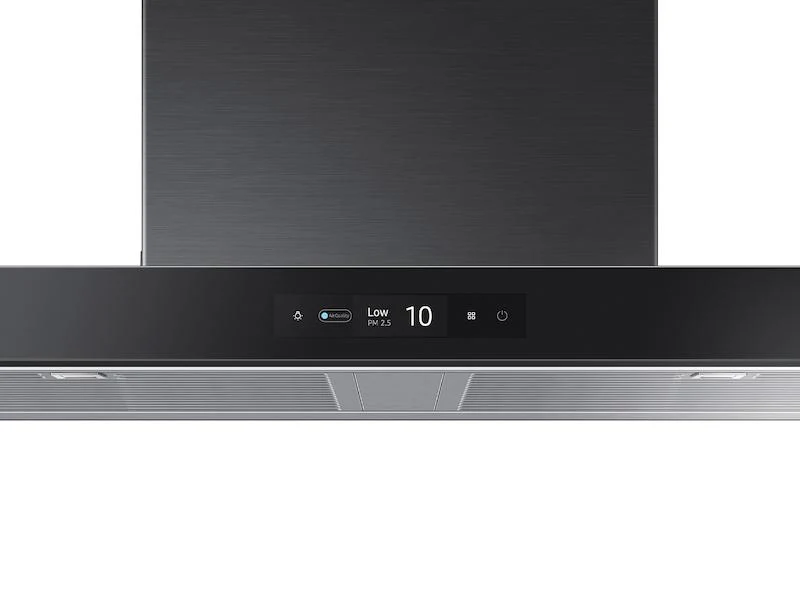 Samsung NK36CB700W33AA 36" Bespoke Smart Wall Mount Hood with LCD Display in Clean Deep Charcoal - Image 7