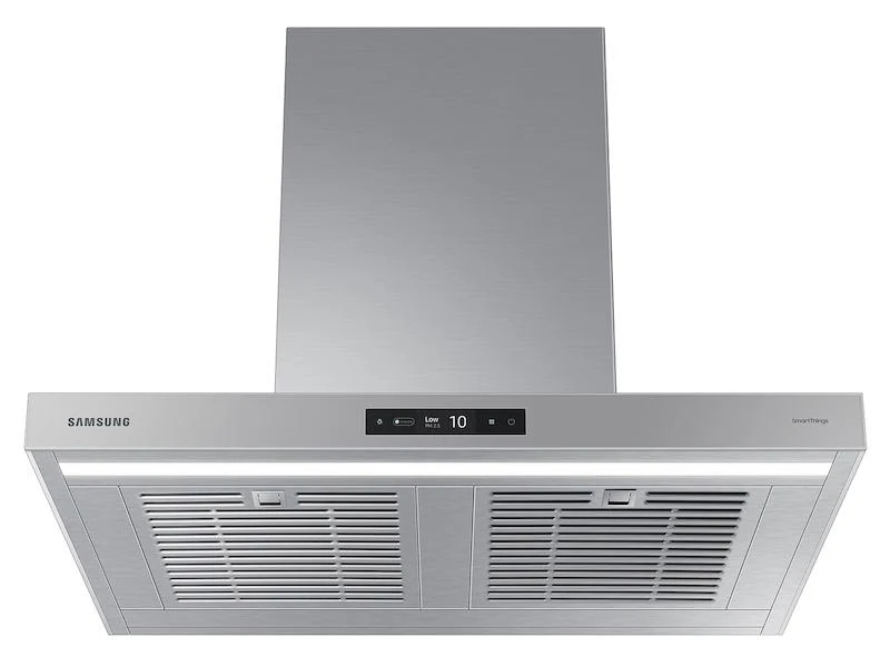 Samsung NK36CB700WCGAA 36" Bespoke Smart Wall Mount Hood with LCD Display in Clean Grey - Image 5