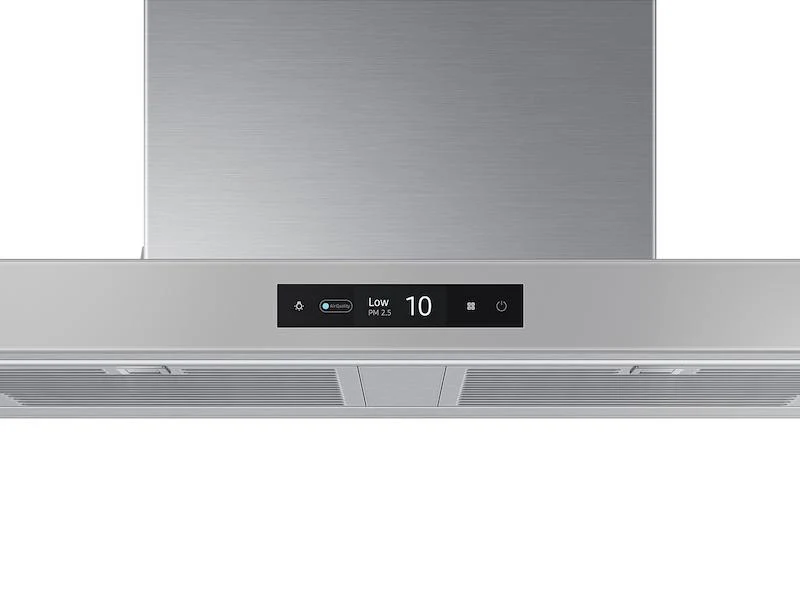 Samsung NK36CB700WCGAA 36" Bespoke Smart Wall Mount Hood with LCD Display in Clean Grey - Image 7