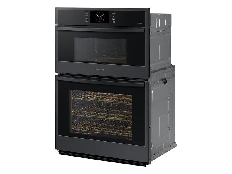 Samsung NQ70CG600DMTAA 30" Microwave Combination Wall Oven with Steam Cook in Matte Black - Image 4
