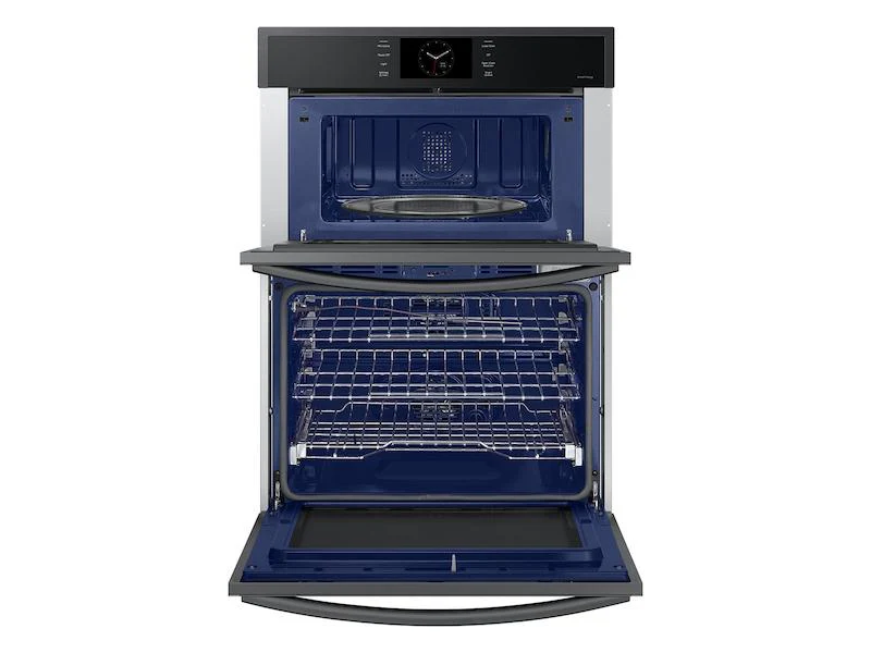 Samsung NQ70CG600DMTAA 30" Microwave Combination Wall Oven with Steam Cook in Matte Black - Image 5