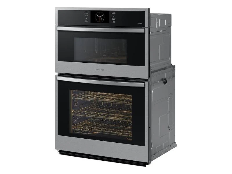 Samsung NQ70CG600DSRAA 30" Microwave Combination Wall Oven with Steam Cook in Stainless Steel - Image 4