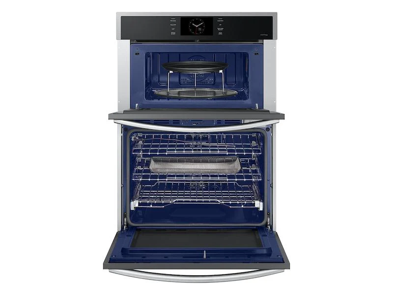 Samsung NQ70CG600DSRAA 30" Microwave Combination Wall Oven with Steam Cook in Stainless Steel - Image 8