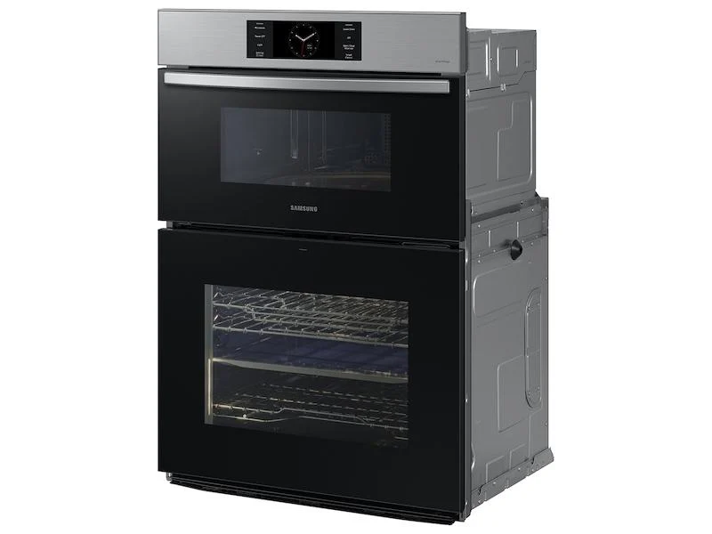 Samsung NQ70CG700DSRAA Bespoke 30" Microwave Combination Wall Oven with with Flex Duo™ in Stainless Steel - Image 4
