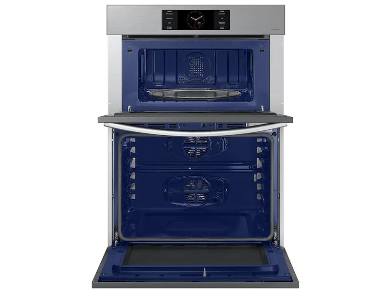 Samsung NQ70CG700DSRAA Bespoke 30" Microwave Combination Wall Oven with with Flex Duo™ in Stainless Steel - Image 6