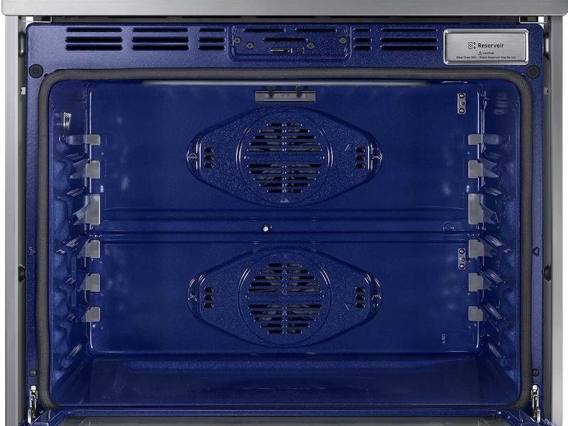 Samsung NQ70M6650DS 30" Smart Microwave Combination Wall Oven with Steam Cook in Stainless Steel - Image 10