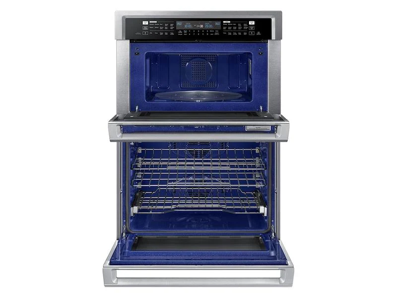 Samsung NQ70M6650DS 30" Smart Microwave Combination Wall Oven with Steam Cook in Stainless Steel - Image 2