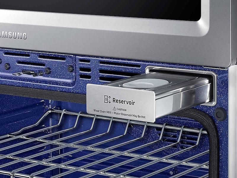 Samsung NQ70M7770DS 30" Smart Microwave Combination Wall Oven with Flex Duo™ in Stainless Steel - Image 5