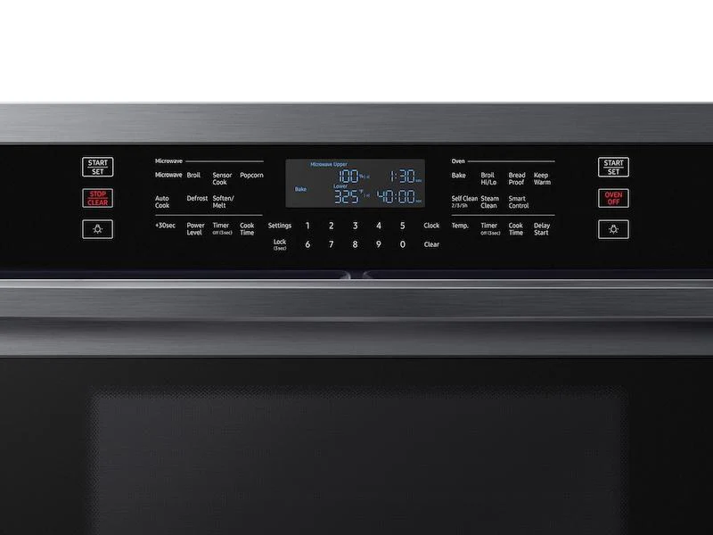 Samsung NQ70T5511DG 30" Microwave Combination Wall Oven with Wi-Fi in Black Stainless Steel - Image 12