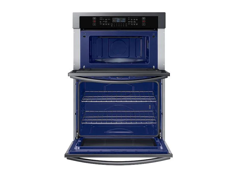 Samsung NQ70T5511DG 30" Microwave Combination Wall Oven with Wi-Fi in Black Stainless Steel - Image 5