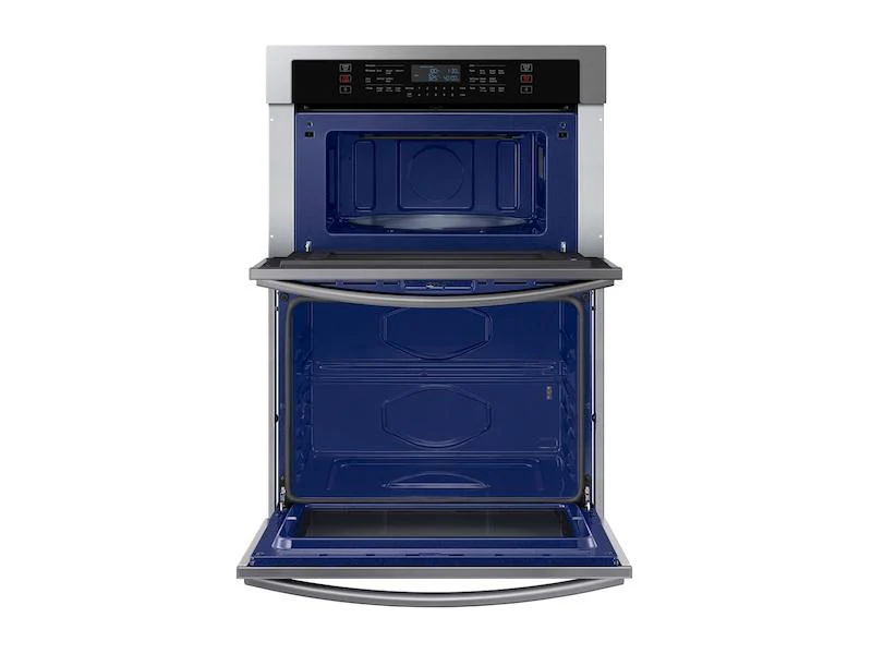 Samsung NQ70T5511DS 30" Smart Electric Wall Oven with Microwave Combination in Stainless Steel - Image 5