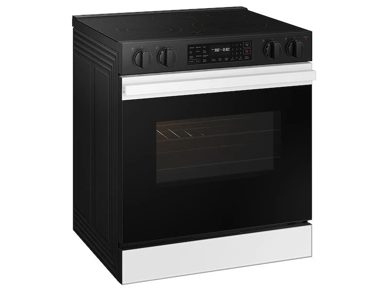Samsung NSE6DB830012 Bespoke 6.3 cu. ft. Smart Slide-In Electric Range with Air Fry & Precision Knobs in White Glass - Image 11