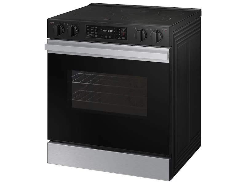 Samsung NSE6DG8100SR Bespoke 6.3 cu. ft. Smart Slide-In Electric Range with Precision Knobs in Stainless Steel - Image 8