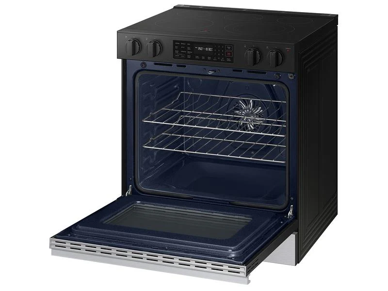 Samsung NSE6DG8300SR Bespoke 6.3 cu. ft. Smart Slide-In Electric Range with Air Fry & Precision Knobs in Stainless Steel - Image 10