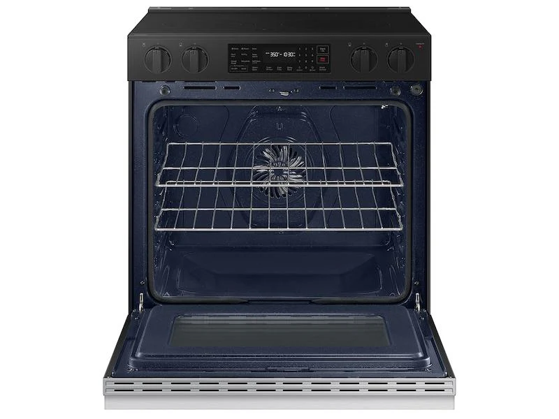 Samsung NSE6DG8300SR Bespoke 6.3 cu. ft. Smart Slide-In Electric Range with Air Fry & Precision Knobs in Stainless Steel - Image 4