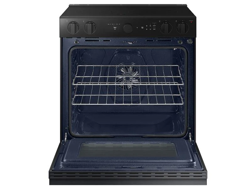 Samsung NSE6DG8500MT Bespoke 6.3 cu. ft. Smart Slide-In Electric Range with Air Sous Vide & Air Fry in Matte Black Steel - Image 4